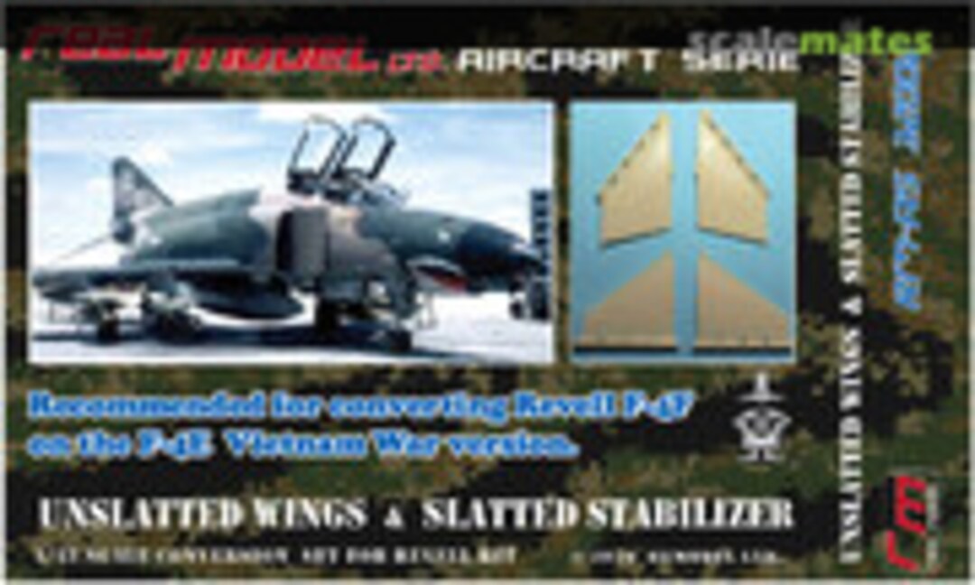1:32 F-4E Phantom II Unslatted Wing & Slatted Stabilizer (Real Model RM-AS 32002) RM-AS 32002