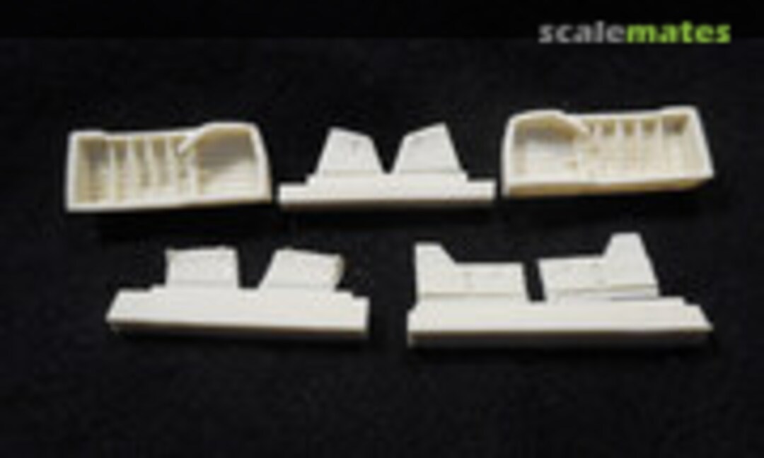 1:48 OV-1 main wheel wells for Roden kit (Lone Star Models LSMCC 48038) LSMCC 48038