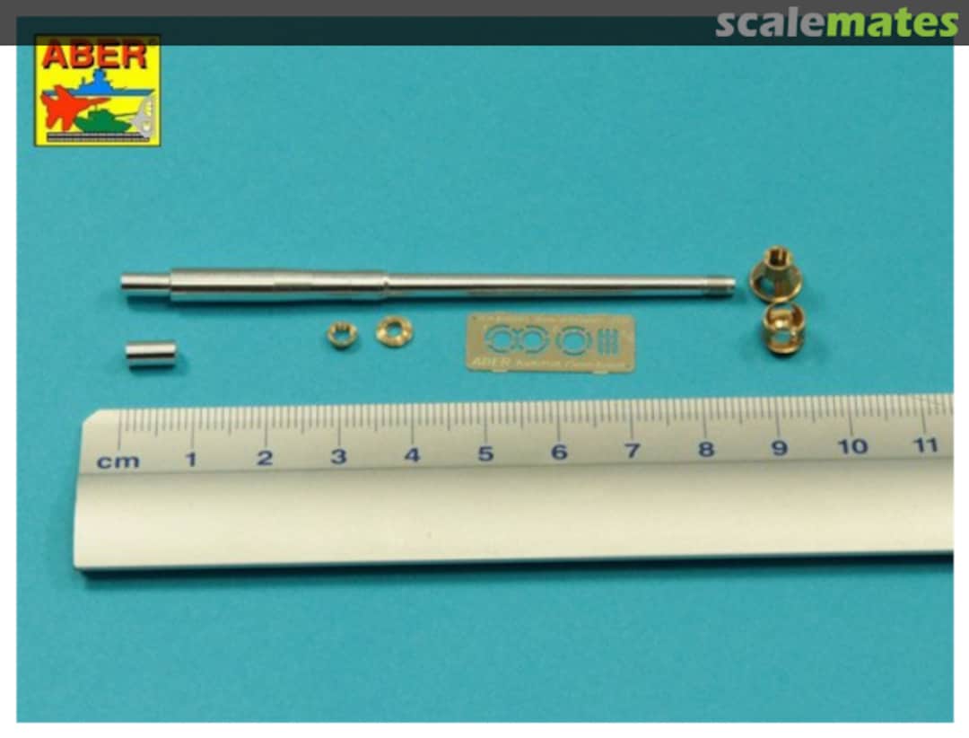 Contents 7,5cm gun barrel with muzzle brake for Pak 40/3 - Marder III, Ausf.M 35L05N Aber Contents 7,5cm gun barrel with muzzle brake for Pak 40/3 - Marder III, Ausf.M 35L05N Aber