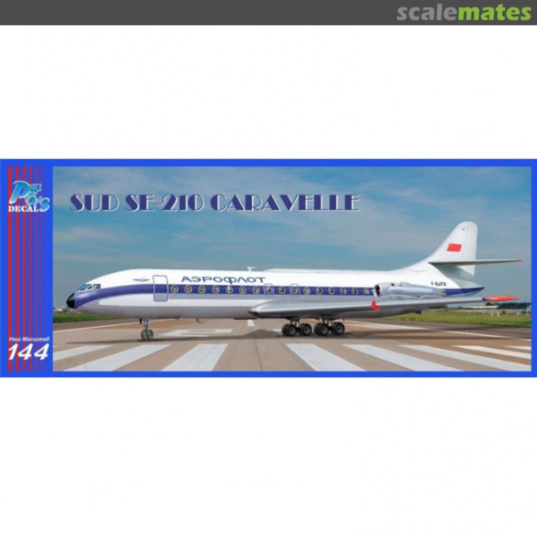 Boxart Sud SE-210 Caravelle PM14425 PAS-Models Boxart Sud SE-210 Caravelle PM14425 PAS-Models