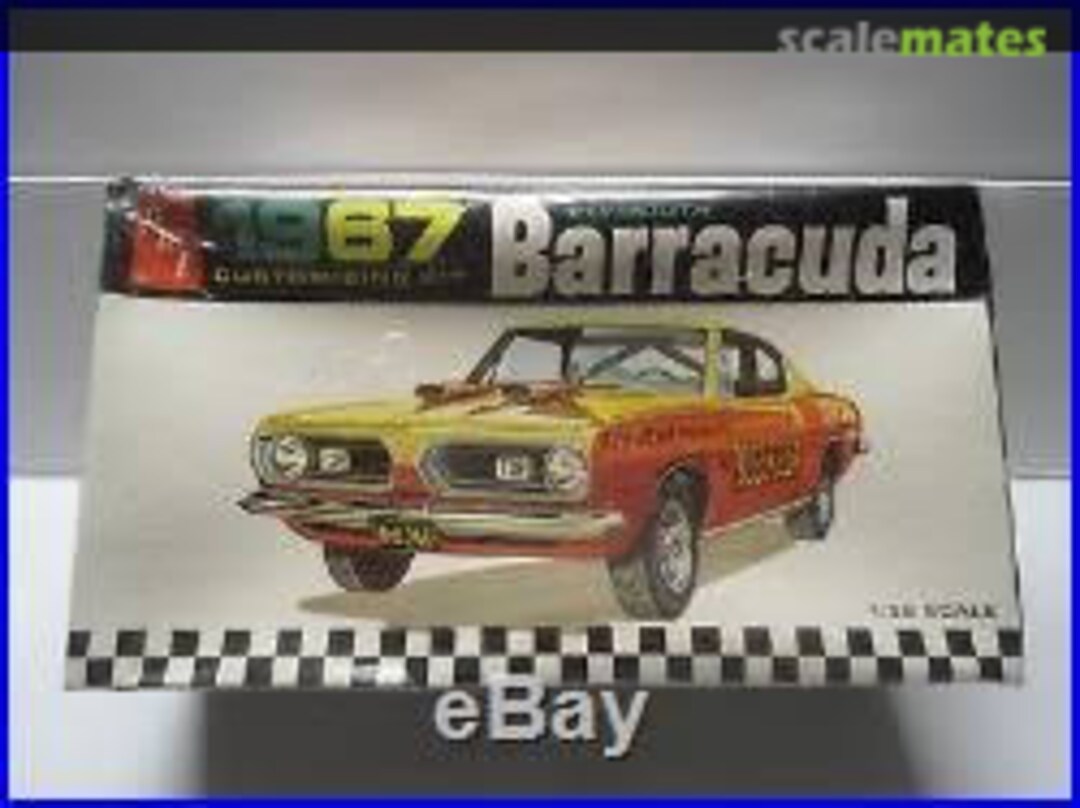 Boxart 1967 Plymouth Barracuda 6857 AMT Boxart 1967 Plymouth Barracuda 6857 AMT