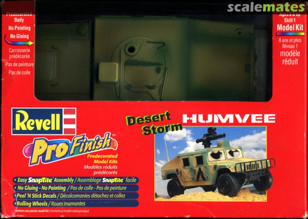 Boxart Desert Storm HUMVEE 1323 Revell Boxart Desert Storm HUMVEE 1323 Revell