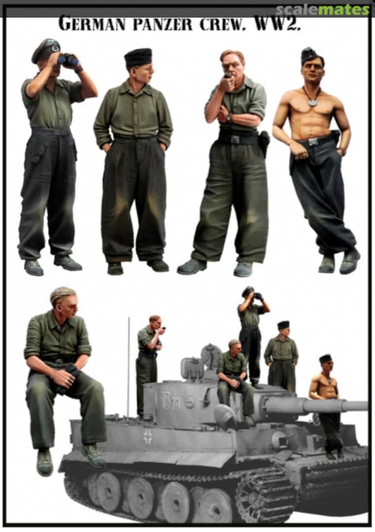 Boxart Panzer Crew BS-3 Evolution Miniatures Boxart Panzer Crew BS-3 Evolution Miniatures
