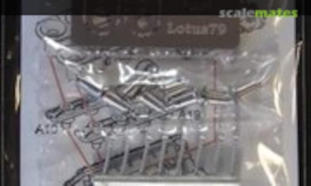 1:20 Lotus 79 Ford DFV engine funnel &amp; distributor (E.Jan EJP828)