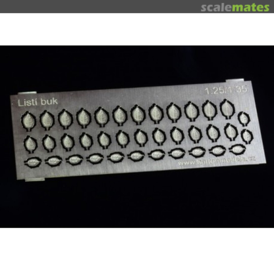 Boxart Beech Leaves KMS-042 KartonModels Boxart Beech Leaves KMS-042 KartonModels