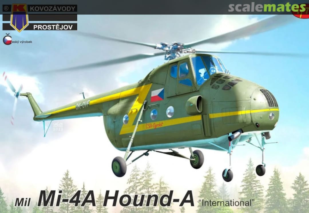 Boxart Mil Mi-4 Hound-A „International“ KPM0297 Kovozávody Prostějov Boxart Mil Mi-4 Hound-A „International“ KPM0297 Kovozávody Prostějov