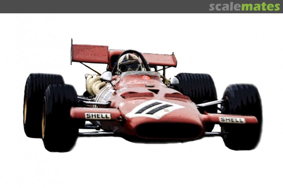 Boxart Ferrari 312 F1 sponsored by Shell #11 SLK133 Tameo Kits Boxart Ferrari 312 F1 sponsored by Shell #11 SLK133 Tameo Kits