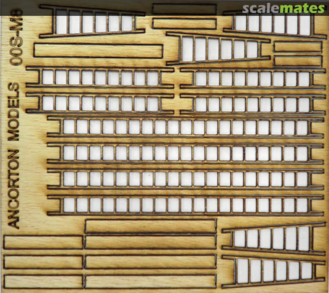 Boxart Builders ladders and planks OOS-M8 Ancorton Models Boxart Builders ladders and planks OOS-M8 Ancorton Models