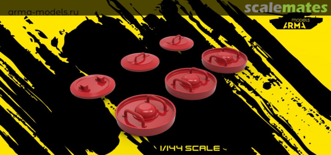 Boxart Yak-40 engine cover AM14468 Arma Models