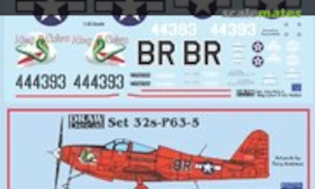 1:32 “King Cobra” P-63C (Draw Decal 32-P63-5) 32-P63-5