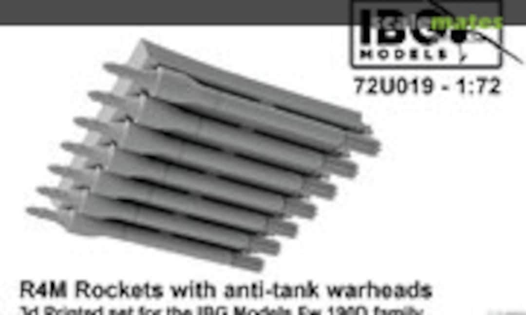 1:72 R4M Rockets with Anti-Tank Warheads (IBG Models 72U019) 72U019