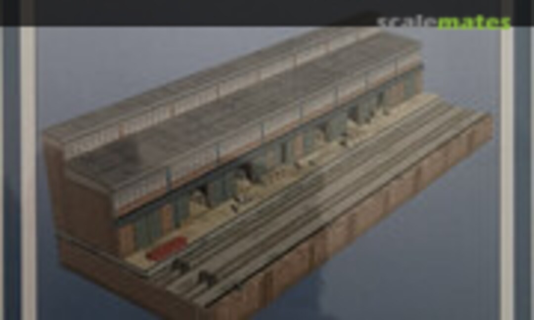 1:250 Kaispeicher 1 (HMV Hamburger Modellbaubogen Verlag 4464) 4464