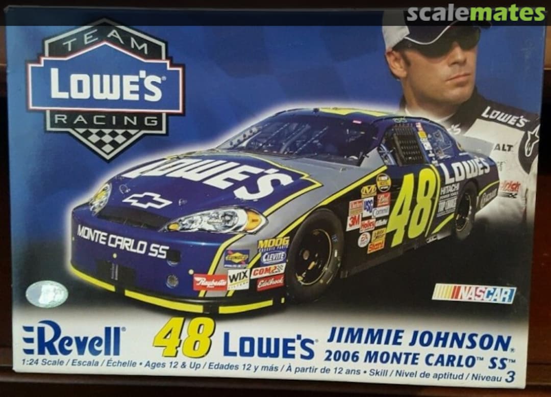 Boxart 48 Lowe's Jimmie Johnson 2006 Monte Carlo SS 85-2030 Revell
