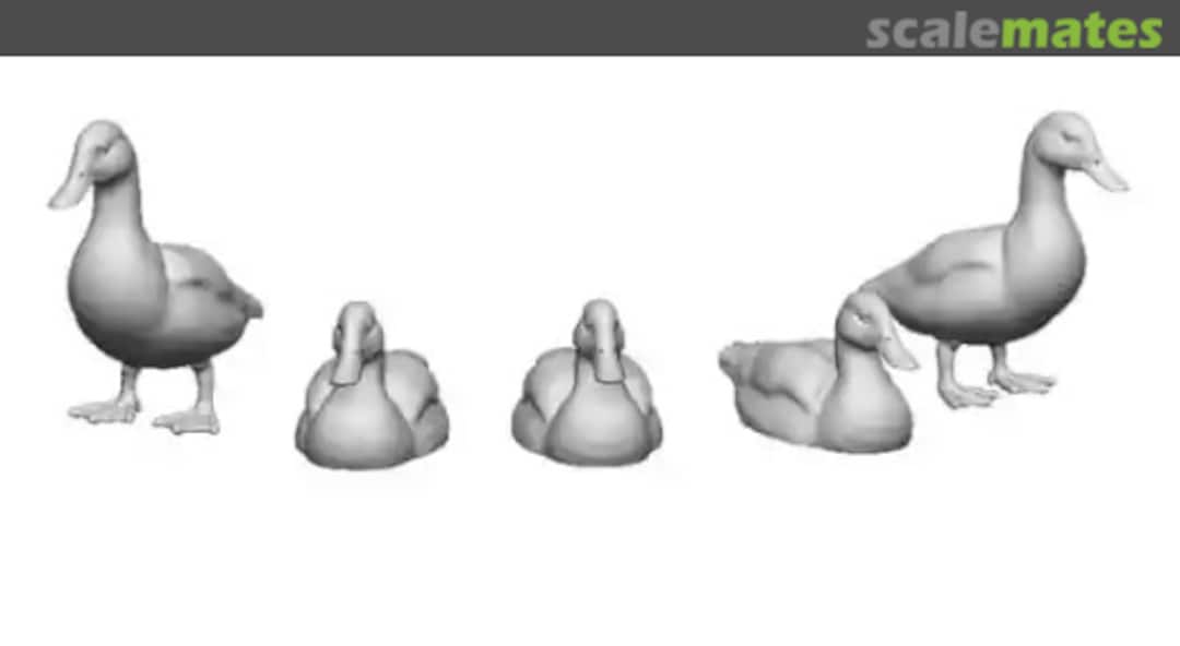 Boxart Ducks (x10) 31404-076 Modelu Boxart Ducks (x10) 31404-076 Modelu