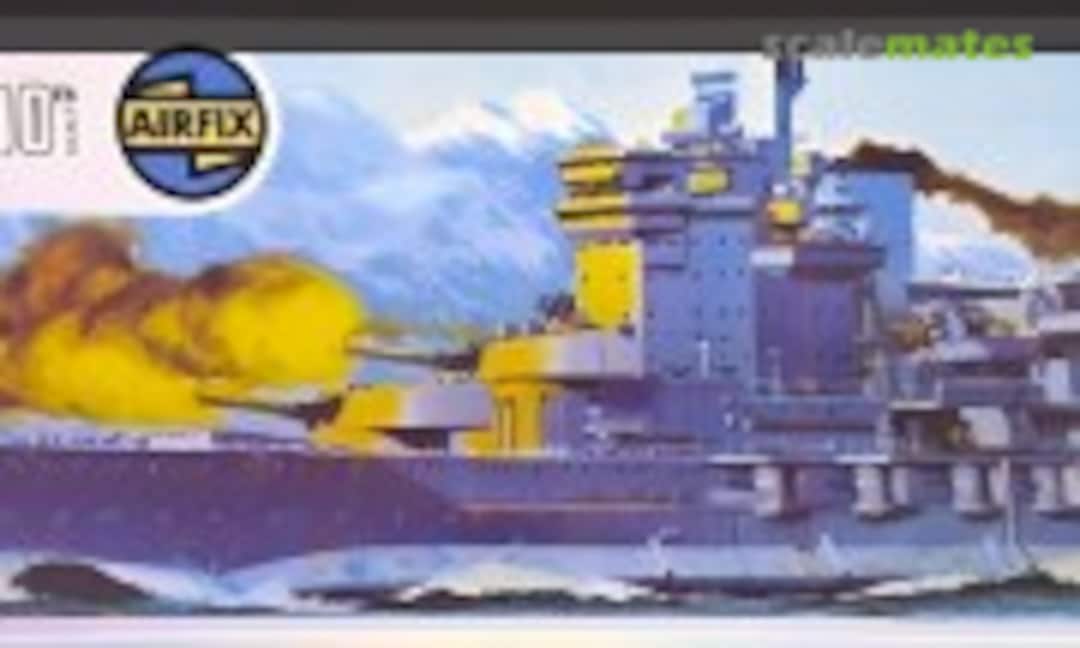 1:600 HMS Warspite (Airfix 04205-5)