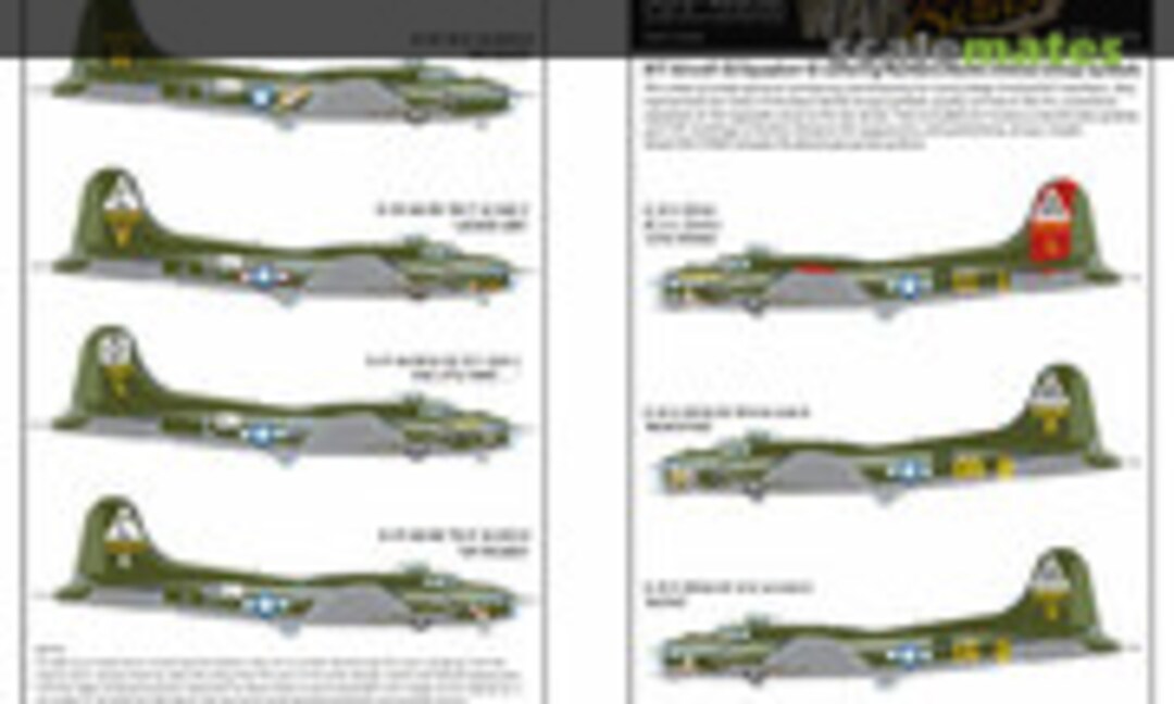 1:72 B-17F/G Flying Fortress (Kits-World KW172006) KW172006