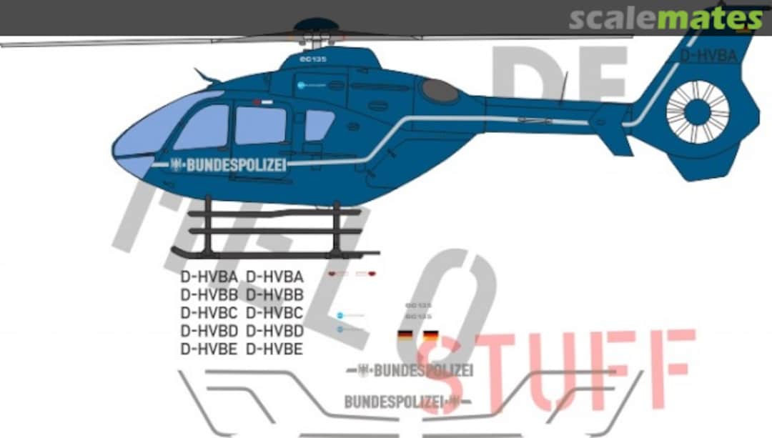 Boxart EC-135 Polizei DF21932 DF HeloStuff Boxart EC-135 Polizei DF21932 DF HeloStuff