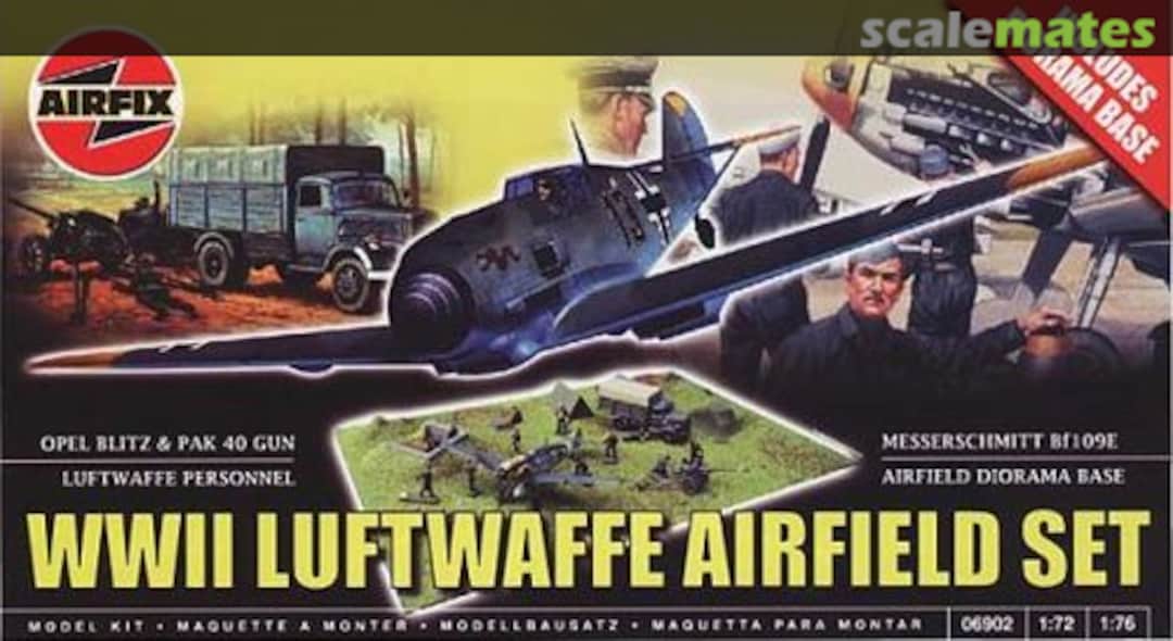Boxart WWII Luftwaffe Airfield Set 06902 Airfix Boxart WWII Luftwaffe Airfield Set 06902 Airfix