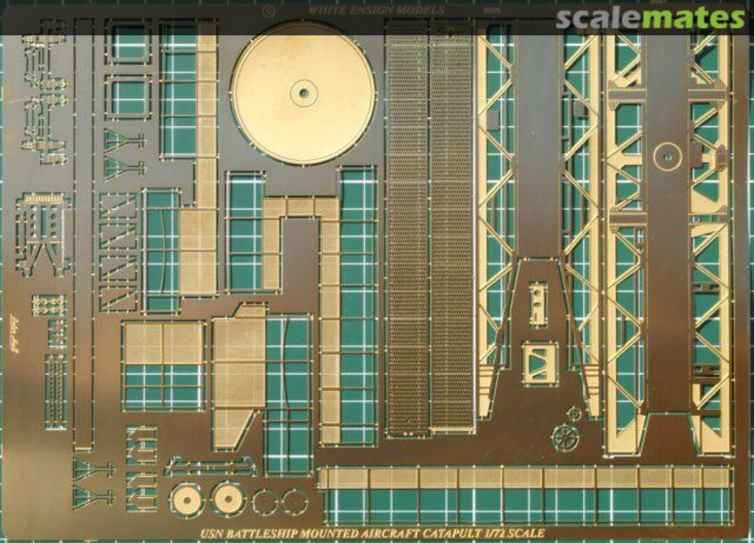 Boxart WWII USN Battleship Catapult PE 7208 White Ensign Models Boxart WWII USN Battleship Catapult PE 7208 White Ensign Models