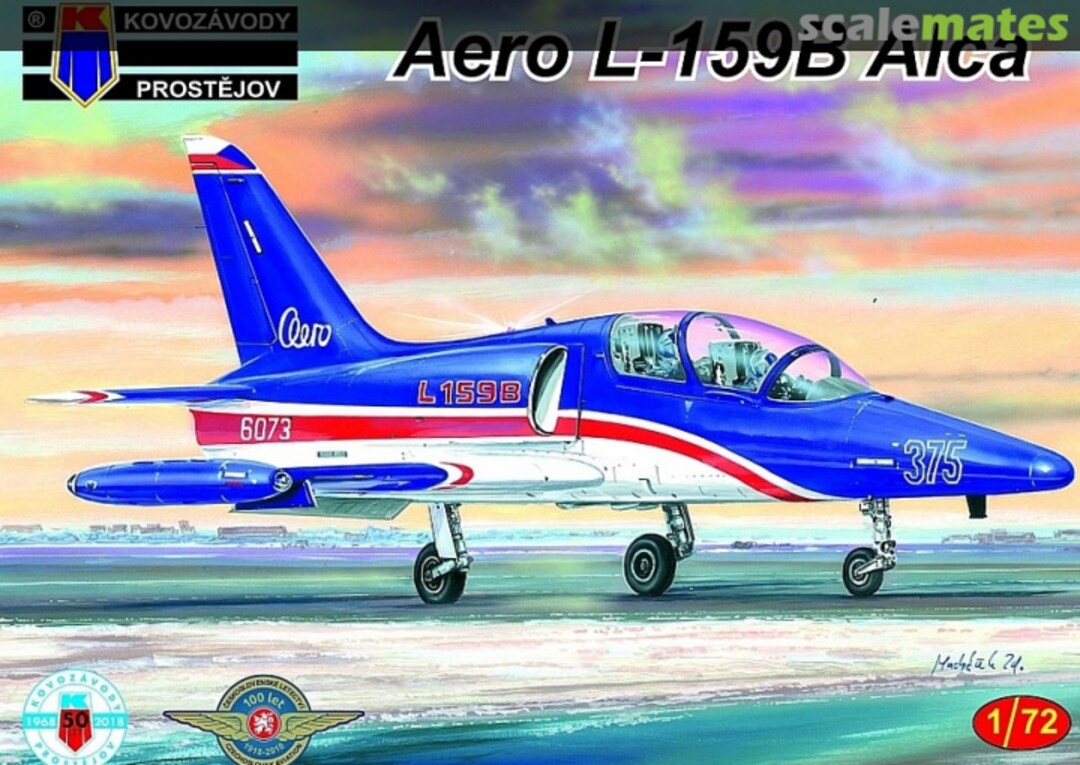 Boxart Aero L-159B Alca KPM0113 Kovozávody Prostějov Boxart Aero L-159B Alca KPM0113 Kovozávody Prostějov