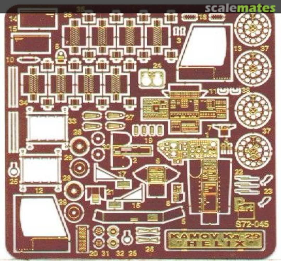 Boxart Ka-29 Helix-B S72-045 Part