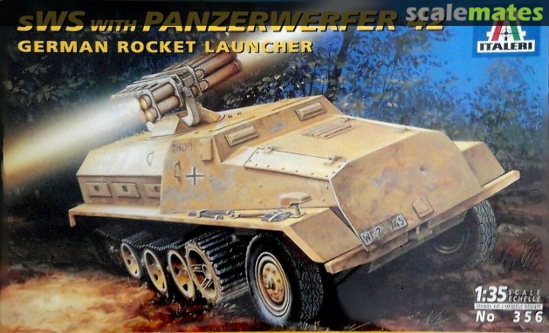 Boxart sWS with Panzerwerfer 42 356 Italeri Boxart sWS with Panzerwerfer 42 356 Italeri