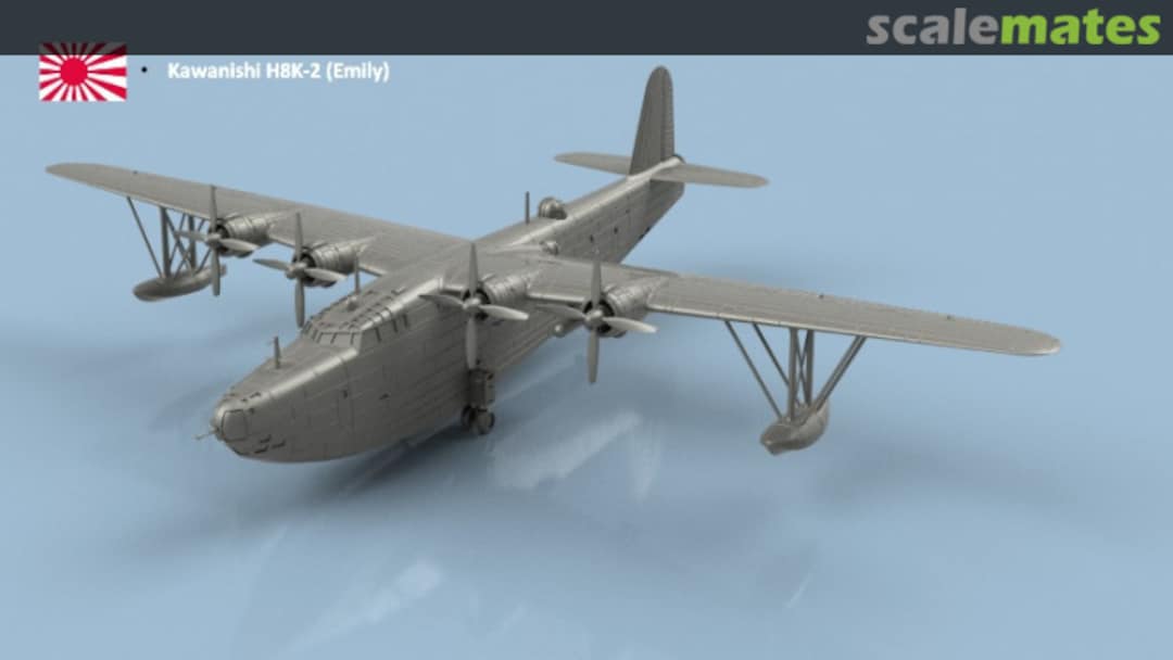 Boxart Kawanishi H8K2 (Emily) - 3D printing (1 pc) 3D400493 L'Arsenal Boxart Kawanishi H8K2 (Emily) - 3D printing (1 pc) 3D400493 L'Arsenal