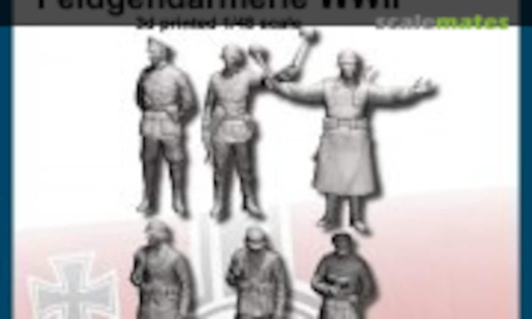 1:48 German Military Police (3D-Printed) (FC Model Trend 48643) 48643