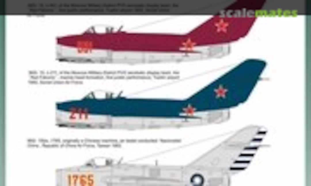 1:48 Mikoyan MiG-15 Fagot Around the World, Pt.3 (H-Models Decals HMD48017) HMD48017