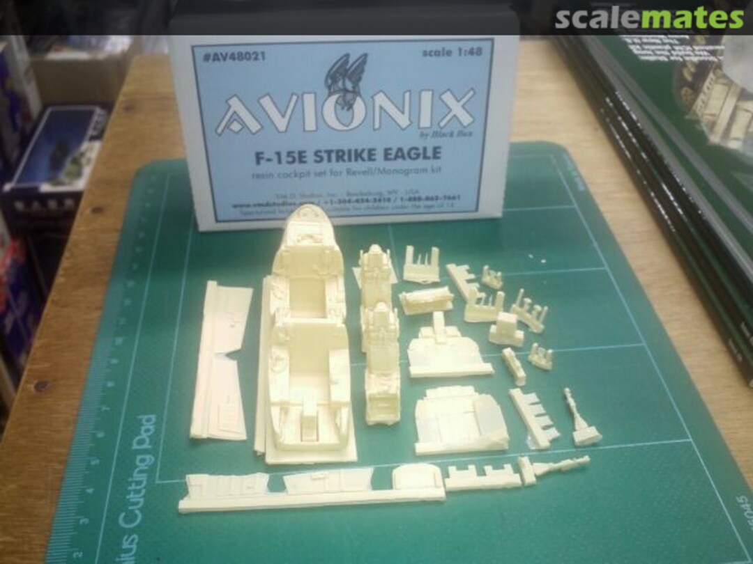 Boxart F-15E Strike Eagle Cockpit Set AV48021 Avionix Boxart F-15E Strike Eagle Cockpit Set AV48021 Avionix