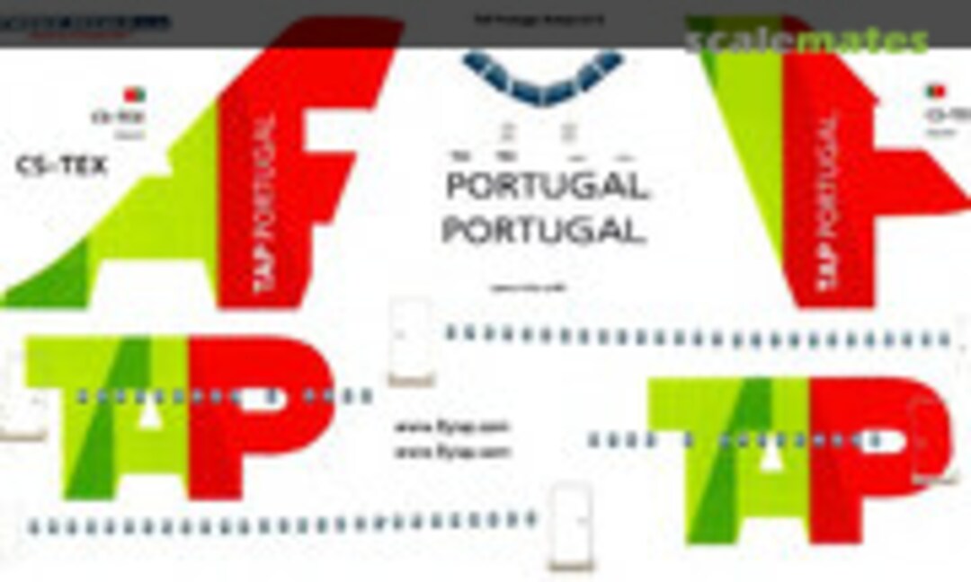 1:144 TAP Portugal Airbus A310 (26 Decals 144-55)