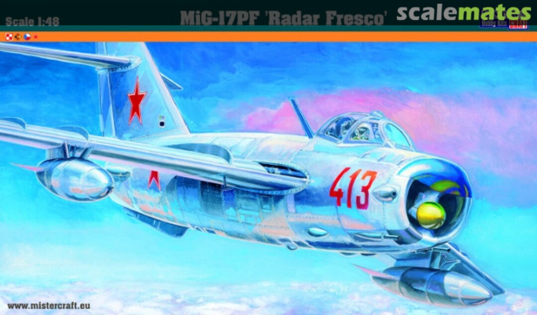 Boxart MiG-17PF 'Radar Fresco' F-03 MisterCraft