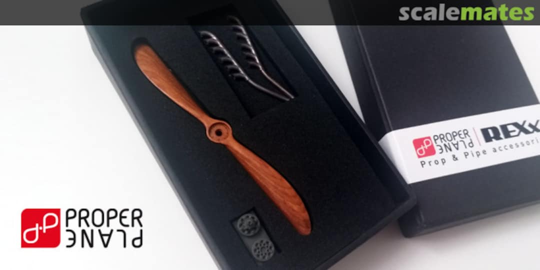 Boxart Prop & Pipe for Bristol F.2b Fighter PR-036-32015 Proper Plane Boxart Prop & Pipe for Bristol F.2b Fighter PR-036-32015 Proper Plane