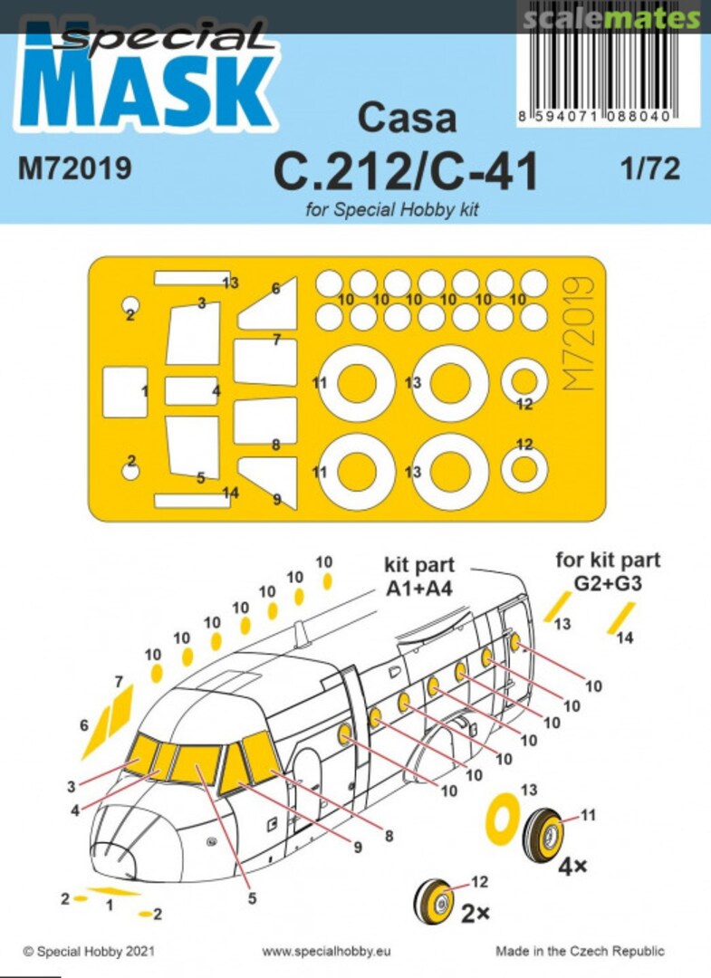 Boxart Casa C.212/C-41 Mask M72019 Special Mask