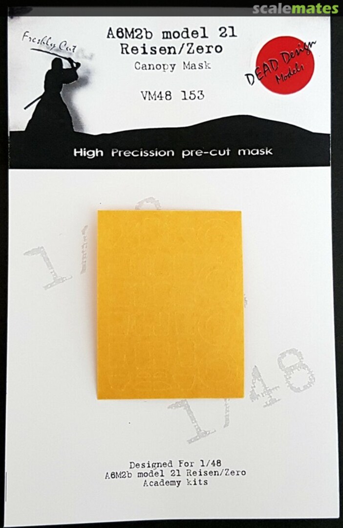 Boxart A6M2b Model 21 Reisen/Zero VM48153 DEAD Design Models