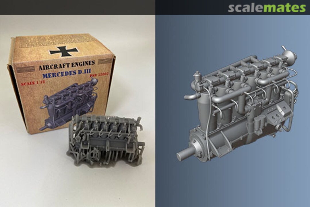 Boxart MERCEDES D.III PSR32003 Print Scale Boxart MERCEDES D.III PSR32003 Print Scale