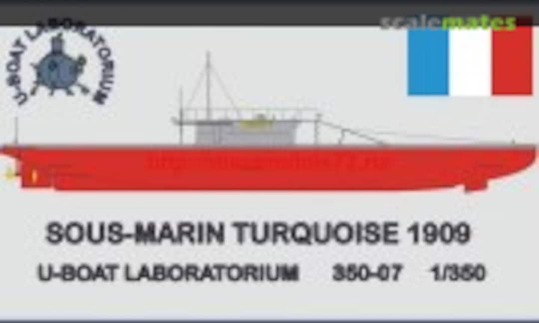 1:350 Sous-Marin Turquoise 1909 (U-Boat-Laboratorium 350-07) 350-07