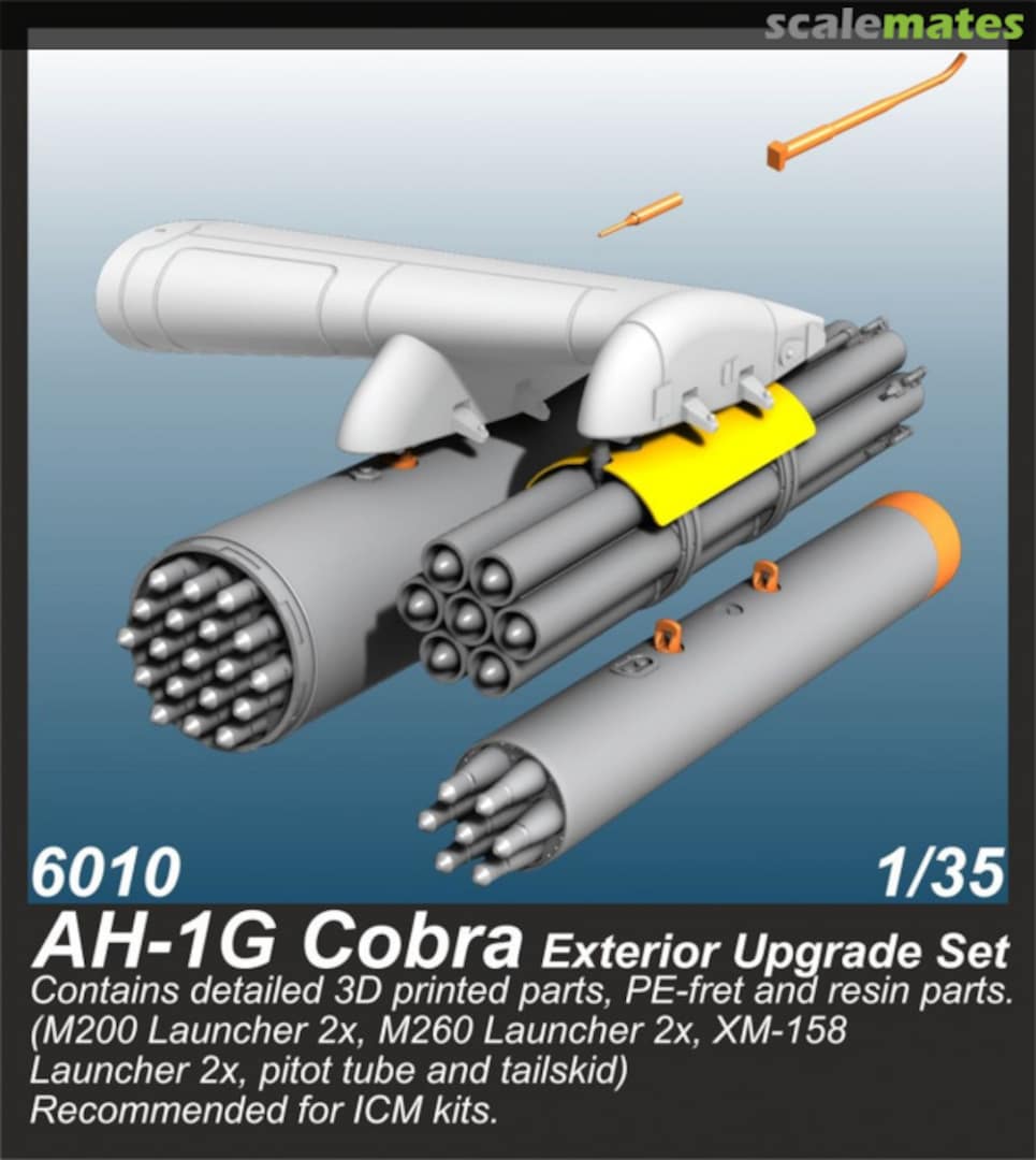 Boxart AH-1G Cobra exterior upgrade set 6010 CMK Boxart AH-1G Cobra exterior upgrade set 6010 CMK