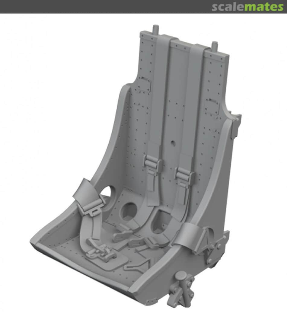 Boxart P-51B/C Seat With Integral Belts Type 1 PRINT 6481039 Eduard Boxart P-51B/C Seat With Integral Belts Type 1 PRINT 6481039 Eduard