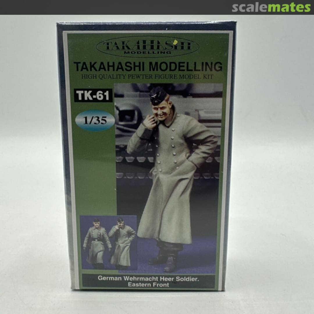 Boxart German Wehrmacht Heer Soldier TK-61 Takahashi Modelling Boxart German Wehrmacht Heer Soldier TK-61 Takahashi Modelling