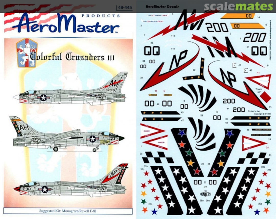 Boxart Colorful Crusaders III 48-445 AeroMaster Boxart Colorful Crusaders III 48-445 AeroMaster
