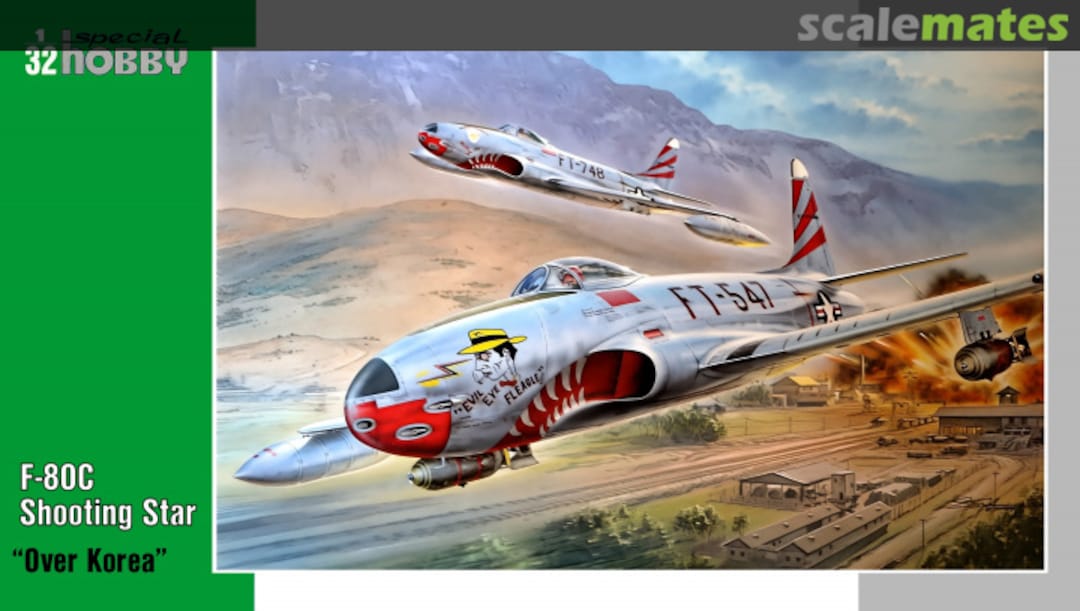 Boxart F-80C Shooting Star SH32048 Special Hobby