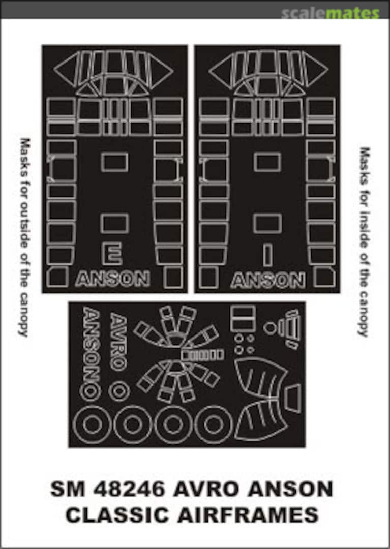 Boxart Avro Anson SM48246 Montex Boxart Avro Anson SM48246 Montex