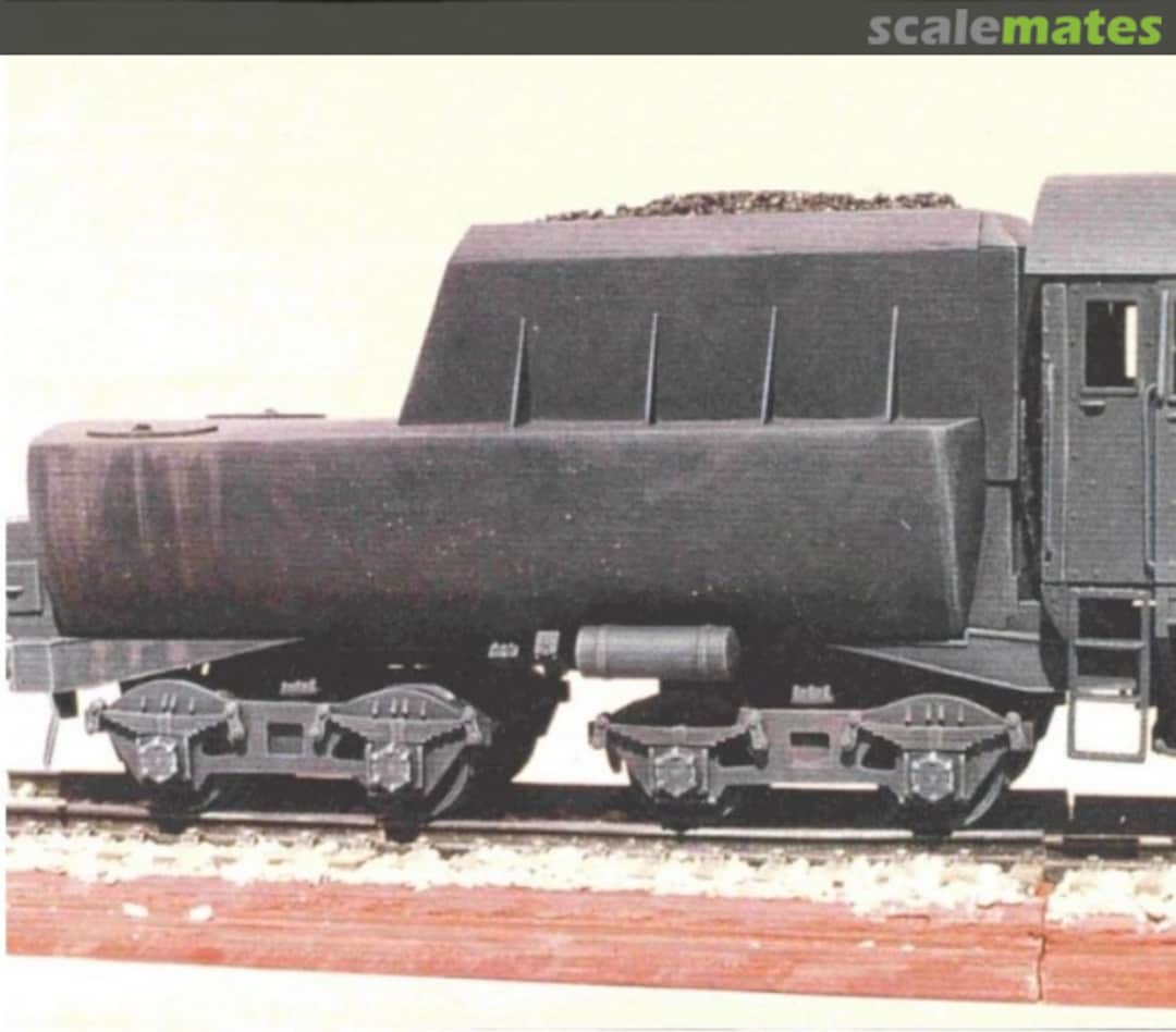 Boxart Westwaggon Tender Model K4T32 for DRG Class 52 Locomotive TWS 353093 Tank Workshop Boxart Westwaggon Tender Model K4T32 for DRG Class 52 Locomotive TWS 353093 Tank Workshop