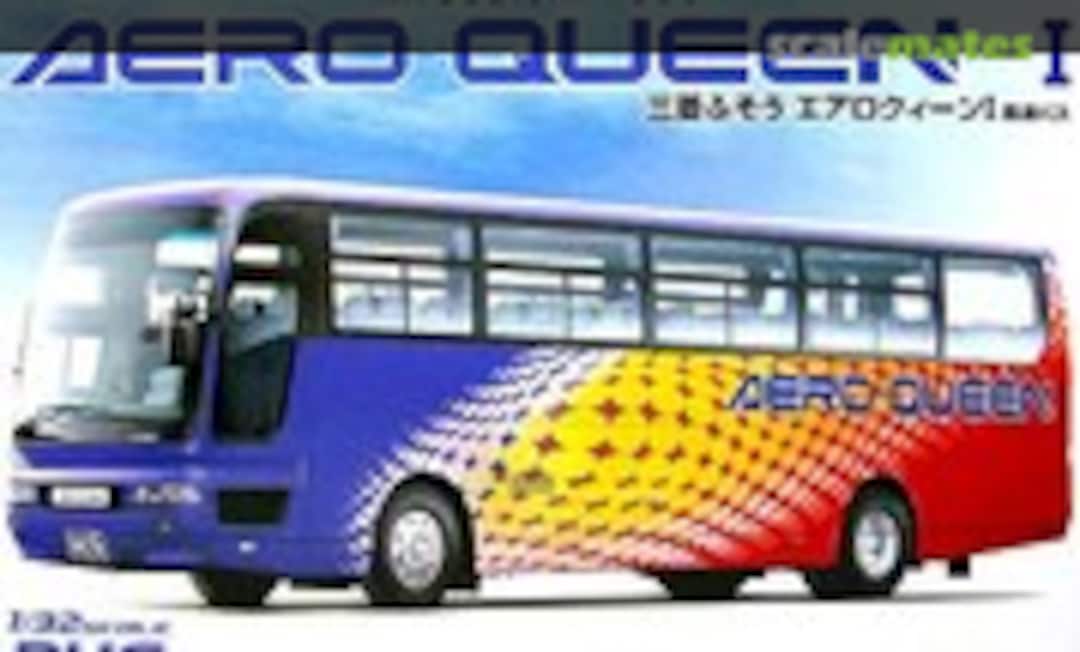 1:32 Mitsubishi Fuso Aero Queen-I Highway Bus (Aoshima 046562)