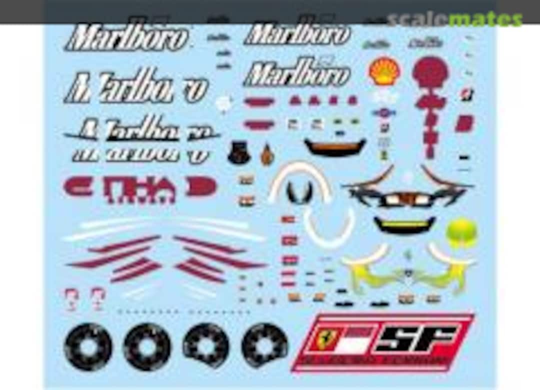 Boxart Ferrari F2008 Decal Type 1 (mattel) FM-0060 F'artefice Boxart Ferrari F2008 Decal Type 1 (mattel) FM-0060 F'artefice