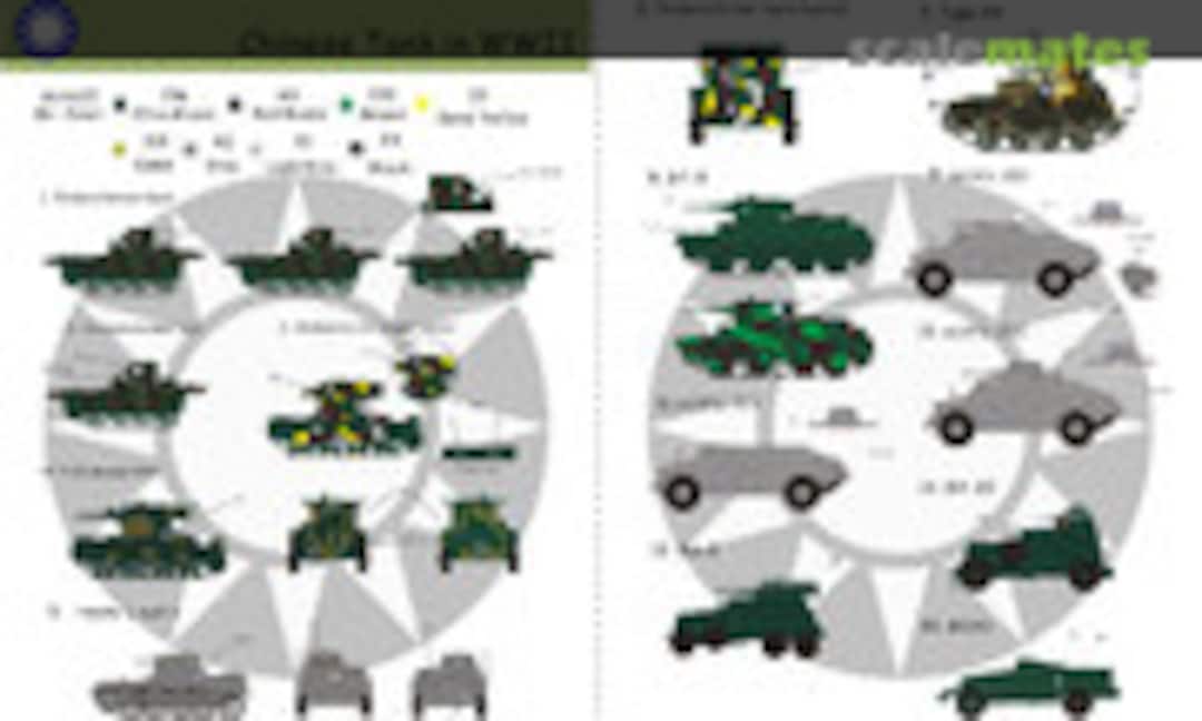1:72 Chinese Tanks in WWII (Bestfong 72008) 72008