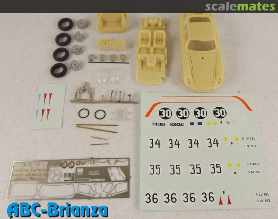 Boxart Porsche CARRERA ABARTH TIPO 695 GS 1961 BRK43082C ABC-Brianza Boxart Porsche CARRERA ABARTH TIPO 695 GS 1961 BRK43082C ABC-Brianza