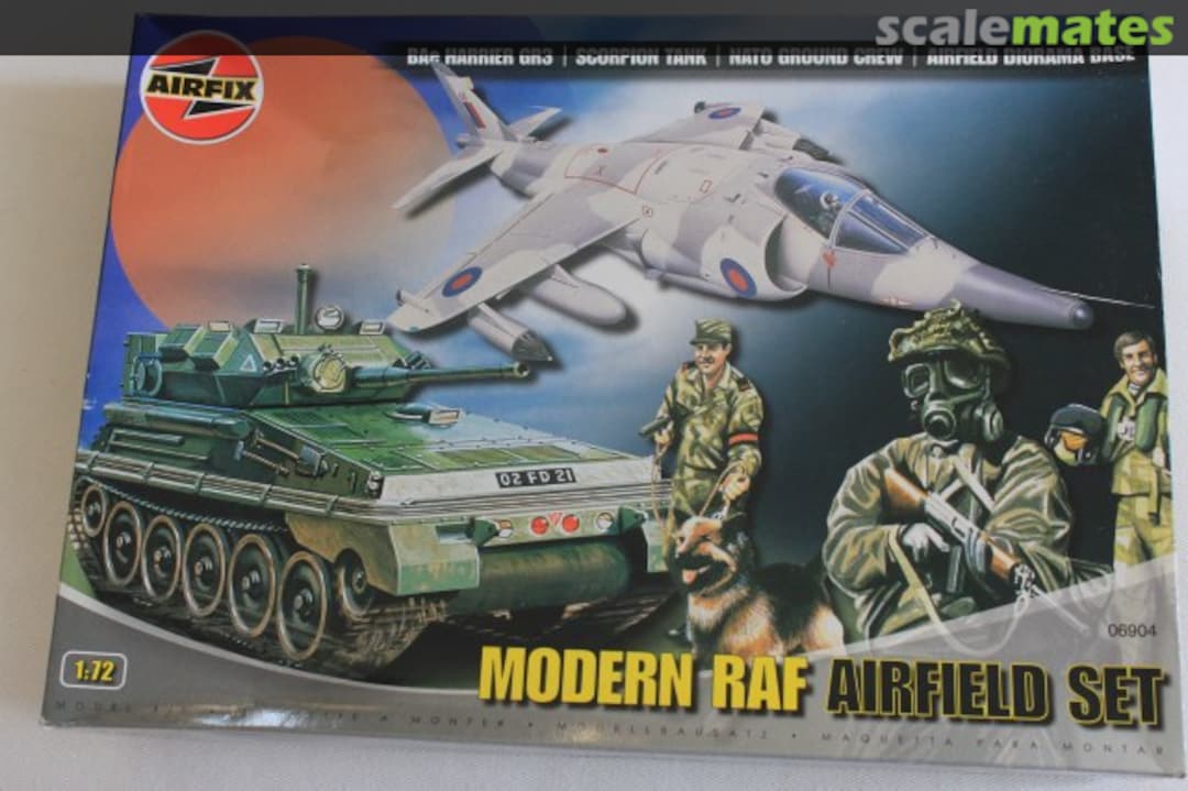 Boxart Modern RAF Airfield Set 06904 Airfix