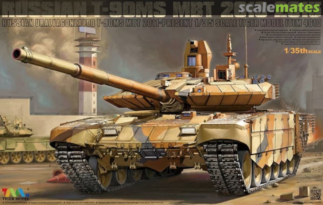 Boxart T-90MS MBT 4610 Tiger Model Boxart T-90MS MBT 4610 Tiger Model